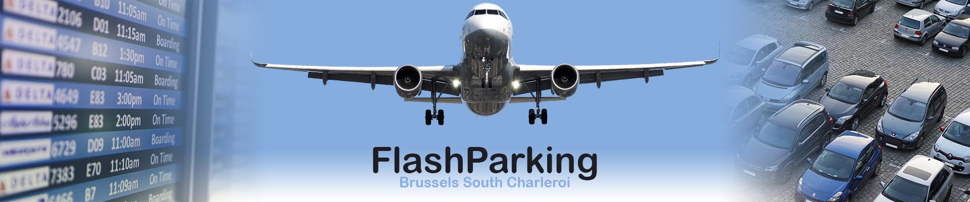 Flash parking luchtaven van Parking Aéroport Charleroi
